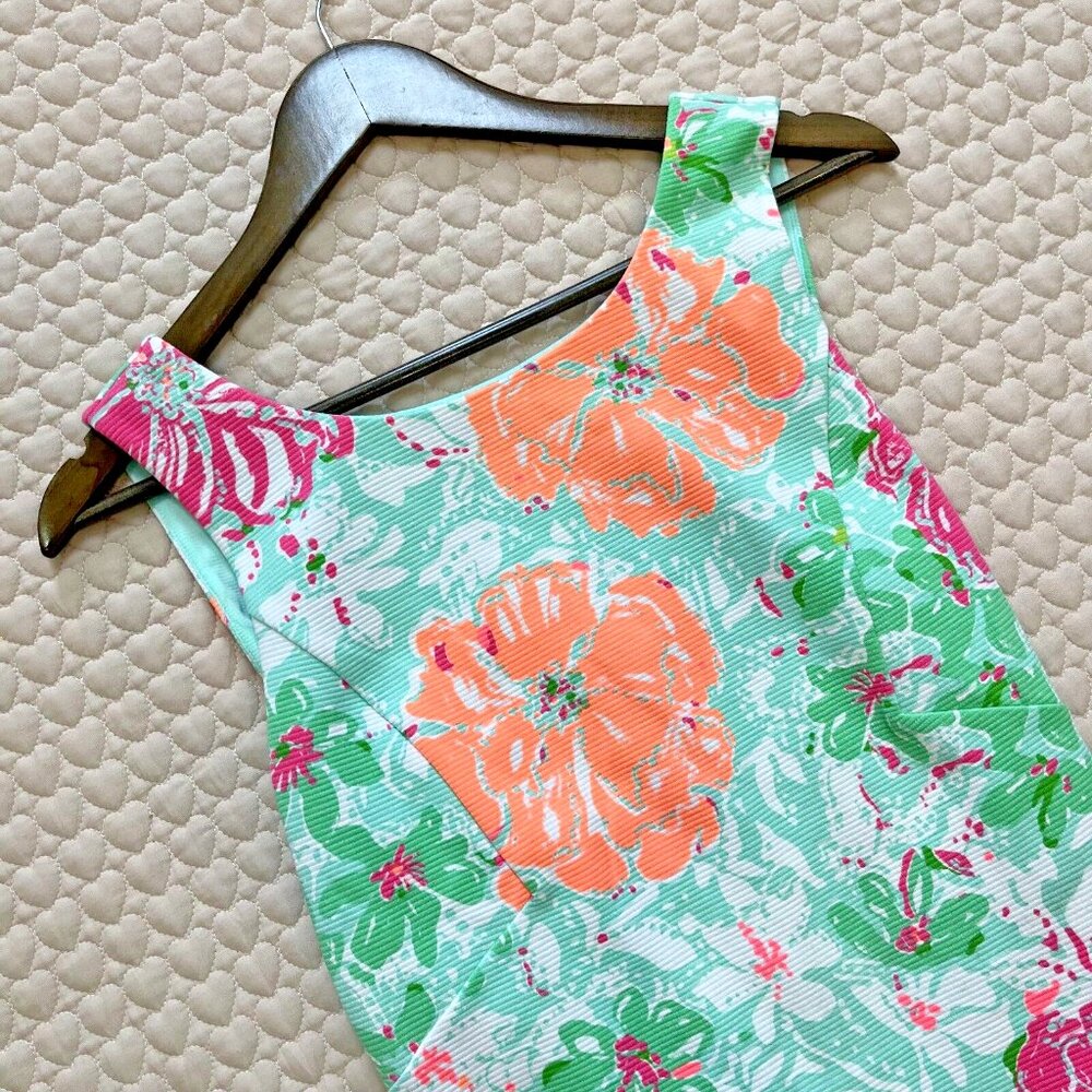 NWOT LILLY PULITZER Eden Poolside Beach Walk Shift Dress Size M Multicolor - Picture 3 of 11